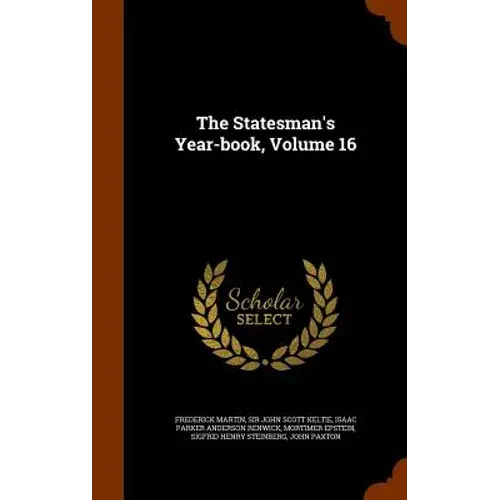 The Statesman's Year-Book, Volume 16 - Hardcover 1