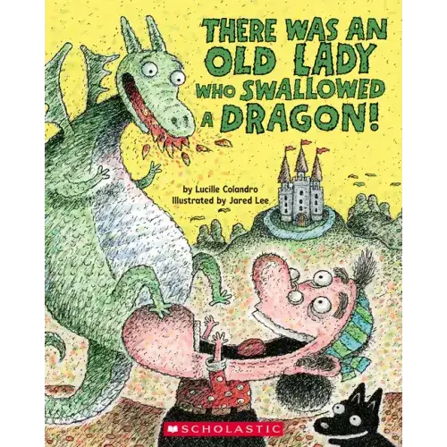 There Was An Old Lady Who Swallowed A Dragon! - Paperback 1