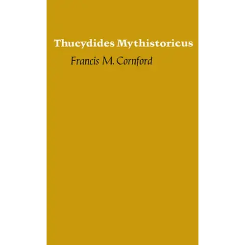 Thucydides Mythistoricus - Paperback 1