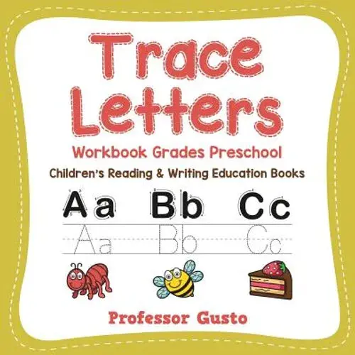 Trace Letters Workbook Grades Preschool: Children's Reading & Writing Education Books - Paperback 1