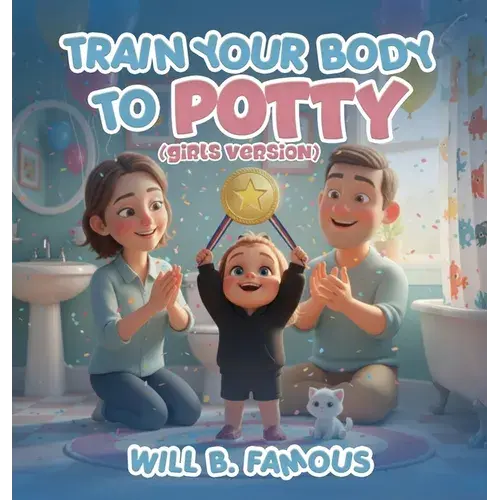 Train Your Body To Potty: (Girls Version) - Hardcover 1
