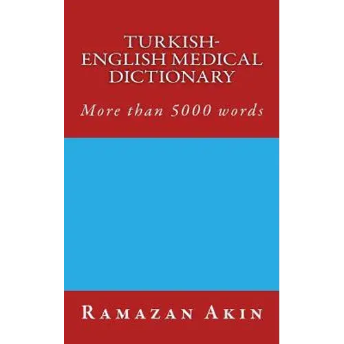 Turkish-English Medical Dictionary - Paperback 1