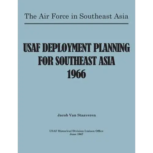 Usaf Deployment Planning For Southeast Asia - Paperback 1