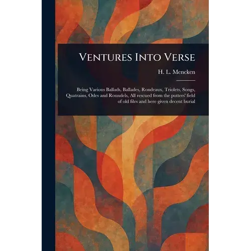 Ventures Into Verse - Paperback 1