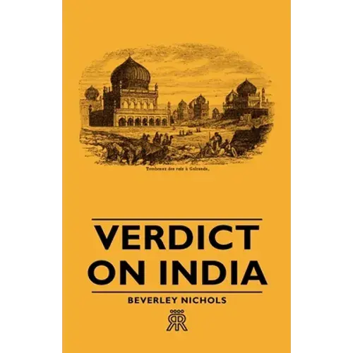 Verdict On India - Paperback 1