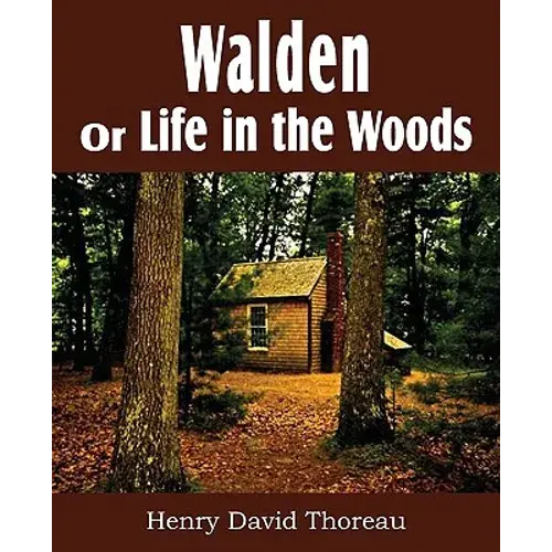 Walden Or Life In The Woods - Paperback 1