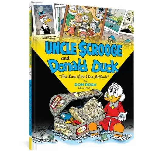 Walt Disney Uncle Scrooge And Donald Duck: The Last Of The Clan Mcduck: The Don Rosa Library Vol. 4 - Hardcover 1
