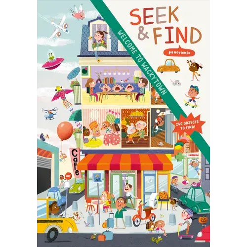 Welcome To Wackytown: Panoramic Seek & Find - Hardcover 1