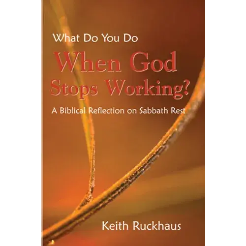 When God Stops Working: A Biblical Reflection On Sabbath Rest - Paperback 1