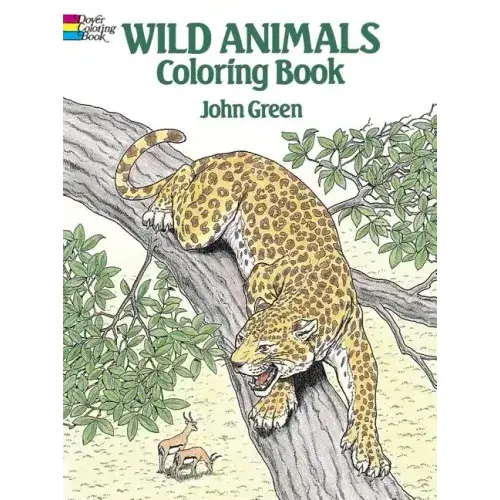 Wild Animals Coloring Book - Paperback 1