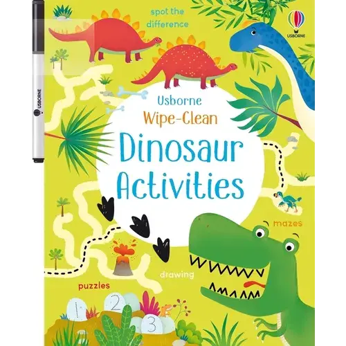Wipe-Clean Dinosaur Activities - Paperback 1