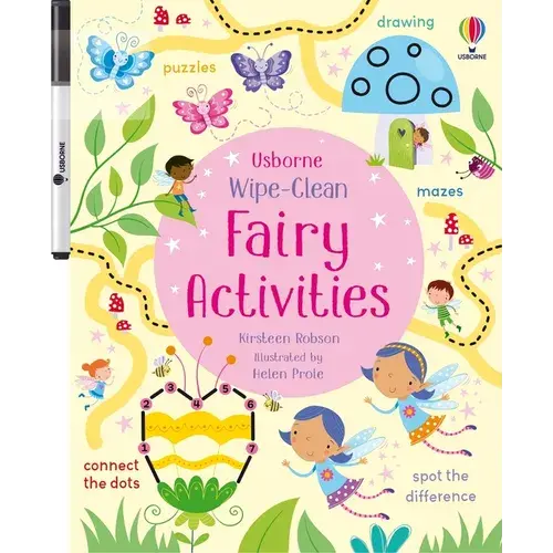Wipe-Clean Fairy Activities - Paperback 1