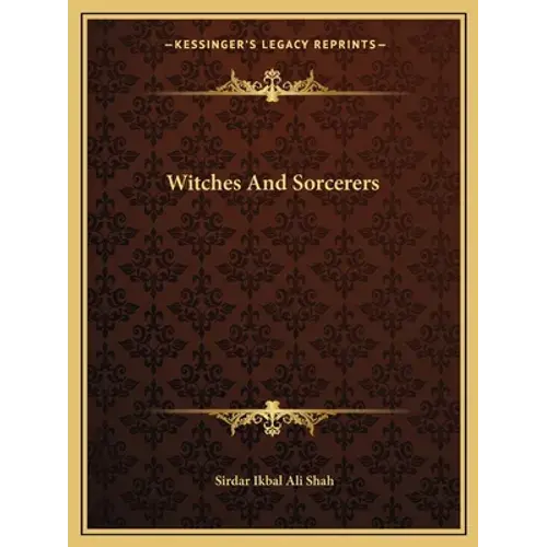 Witches And Sorcerers - Paperback 1