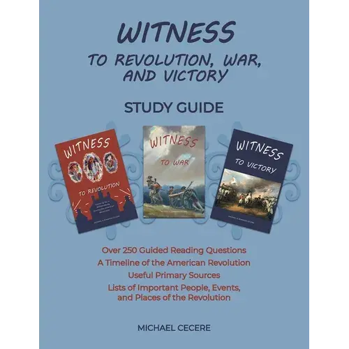 Witness To Revolution, War, And Victory Study Guide - Paperback 1