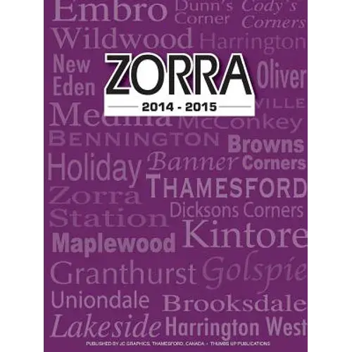 Zorra 2014-2015 - Paperback 1