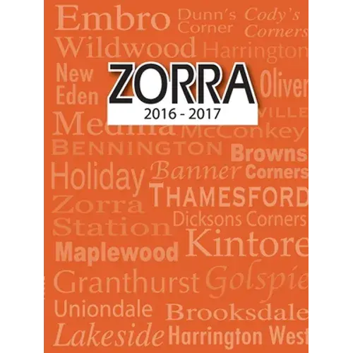 Zorra 2016-2017 - Paperback 1