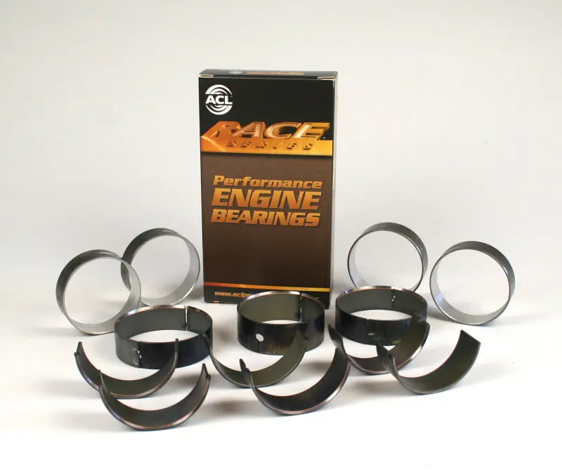 Acl Aluminum Main Bearing Set For Mitsubishi 4G63/4G64 Engines – 1997+, .50Mm Oversize 1