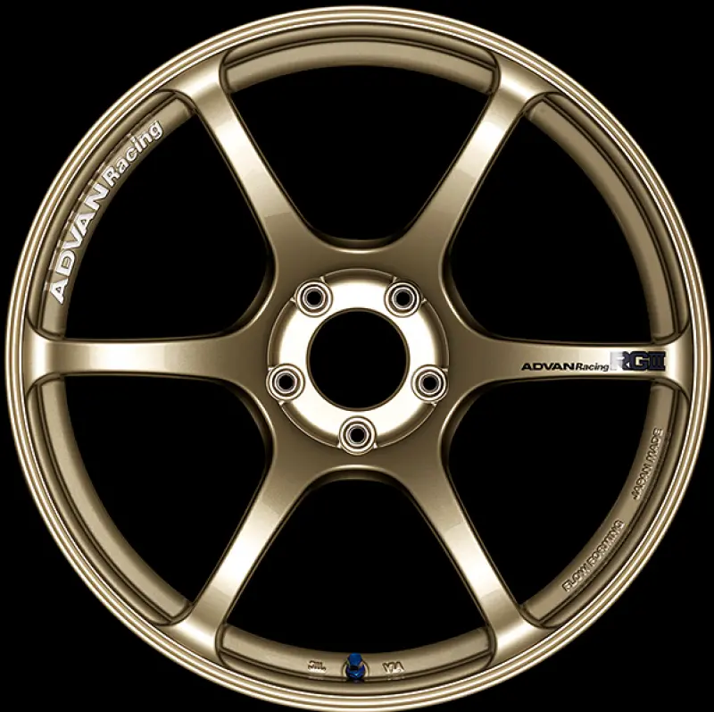 Advan Gt Premium Version (Center Lock) 18X12.0 +47 Racing Titanium Black Wheel (Porsche) 1