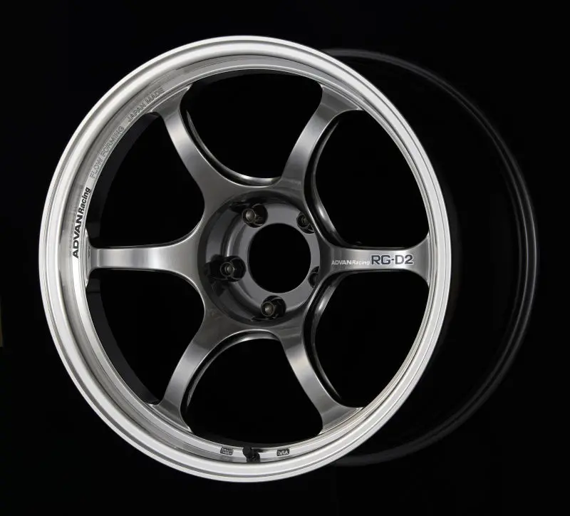 Advan Rg-D2 Forged Alloy Wheel – 17×9.0″, +35 Offset, 5×114.3Mm, Hyper Black Machined Finish 1