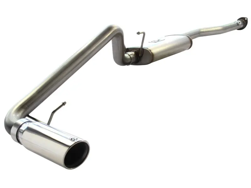 Afe Machforce Xp Stainless Steel Cat-Back Exhaust System With Polished Tips For 1999–2004 Toyota Tacoma 2.7L L4 1