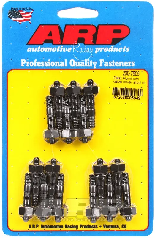 Arp Aluminum Valve Cover Stud Kit – Precision-Machined Cast Aluminum Hardware 1