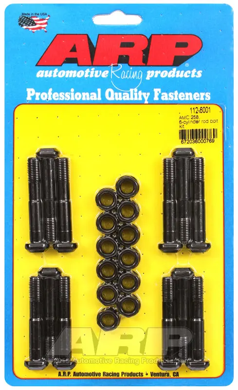Arp Amc 258 6-Cylinder Rod Bolt Kit 1