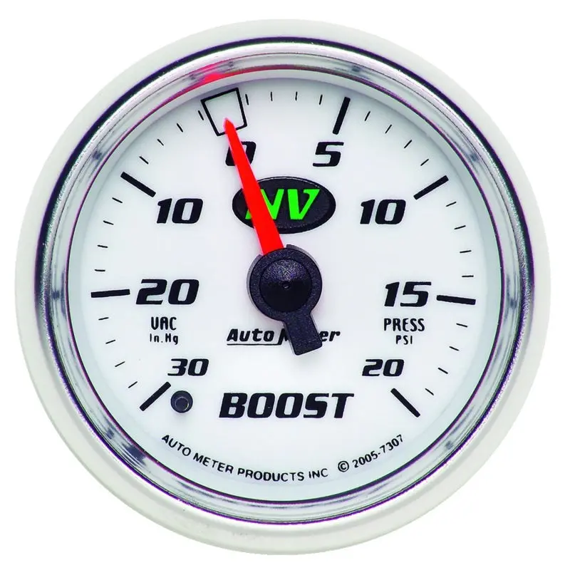 Autometer 2-1/16" (52.4Mm) Mechanical Vacuum And Boost Gauge 1