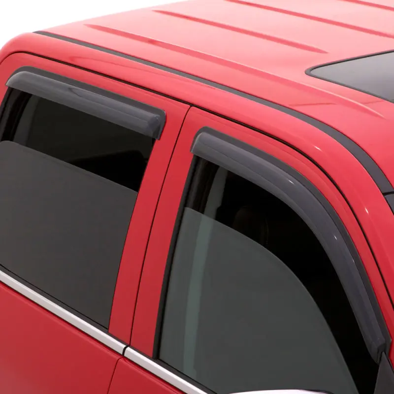 Avs Ventvisor Window Deflectors For 2017–2018 Hyundai Elantra (Excl. Gt) – Smoke Finish, 4-Piece 1