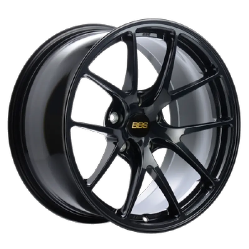 Bbs Ri-A Metallic Black Wheel With Blue Flake Finish – 18X10, 5X120, +25Mm Offset, 82Mm Hub Bore 1