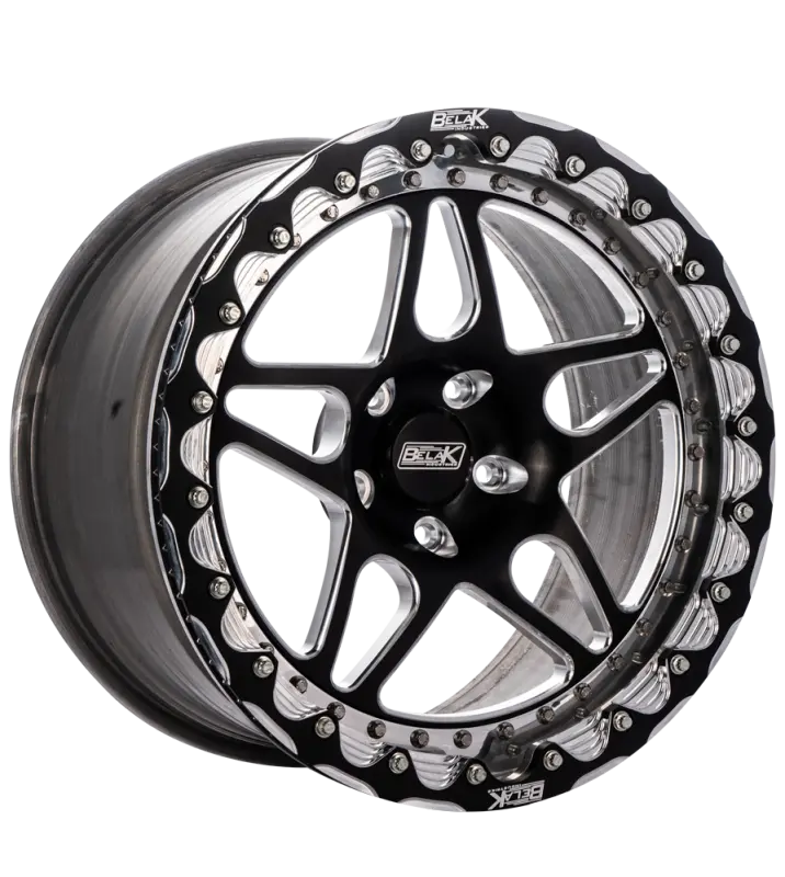 Belak Single Beadlock Off-Road Wheel – 13X10, 5X100, 5-Inch Backspace, High-Pad Series 3 1