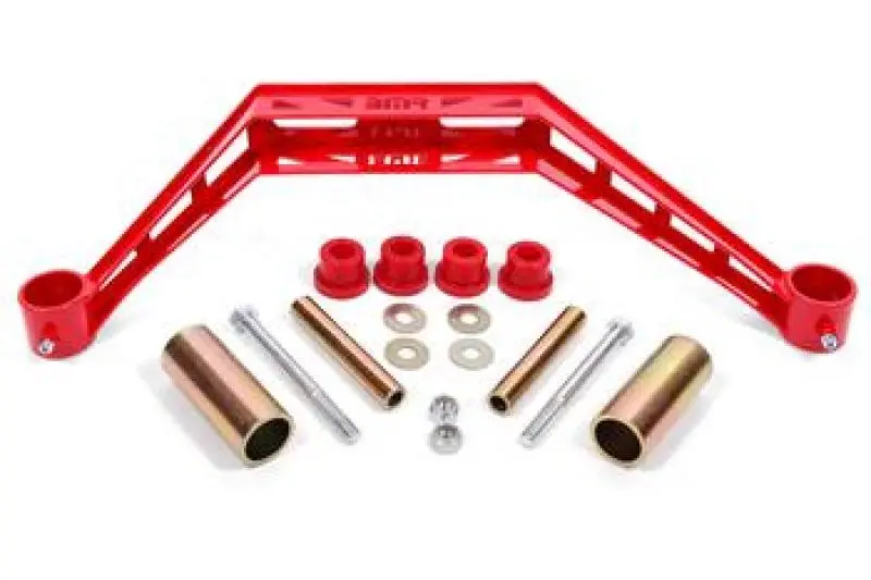 Bmr Transmission Crossmember For 1979–1993 Ford Mustang – Compatible With Th400 & T-56 Transmissions (Red Finish) 1