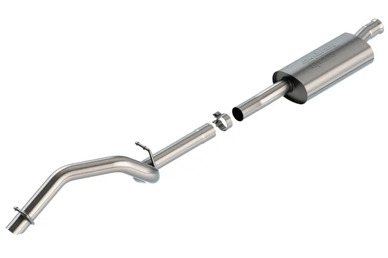 Borla Cat-Back Exhaust For 2018–2020 Jeep Wrangler Jlu 2.0L Turbo I4 – Climber Trim, Turn-Down Exit 1