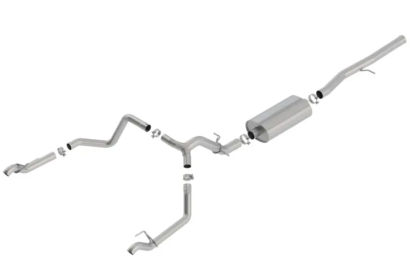 Borla Ss Touring Cat-Back Exhaust System For 2019 Chevrolet Silverado / Gmc Sierra 1500 With 6.2L Engine 1