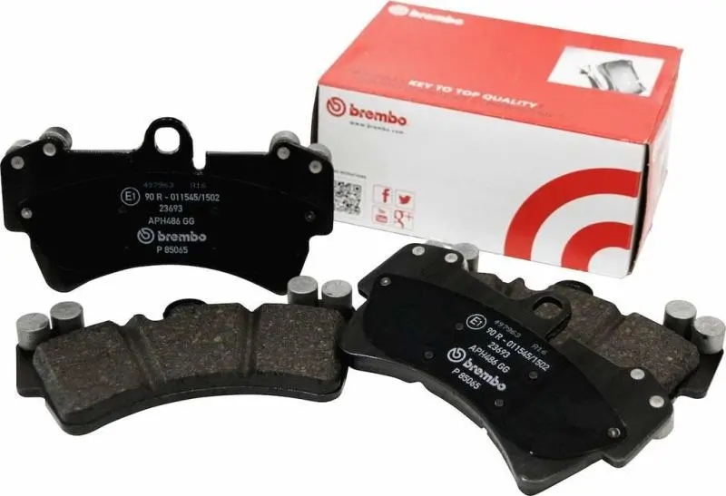 Brembo Ceramic Front Brake Pads For 2003–2005 Infiniti G35 Premium – Nao Formula, Oe Equivalent Performance 1