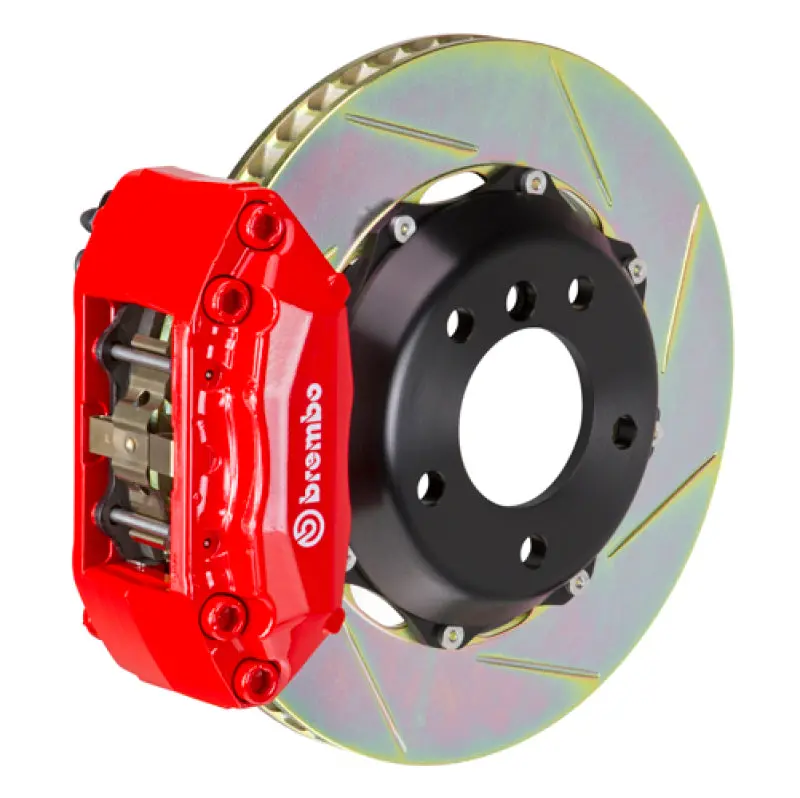 Brembo Gt Big Brake Kit For 2005–2010 Vw Jetta – Front, 4-Piston Calipers, 328X28Mm Slotted Two-Piece Rotors 1