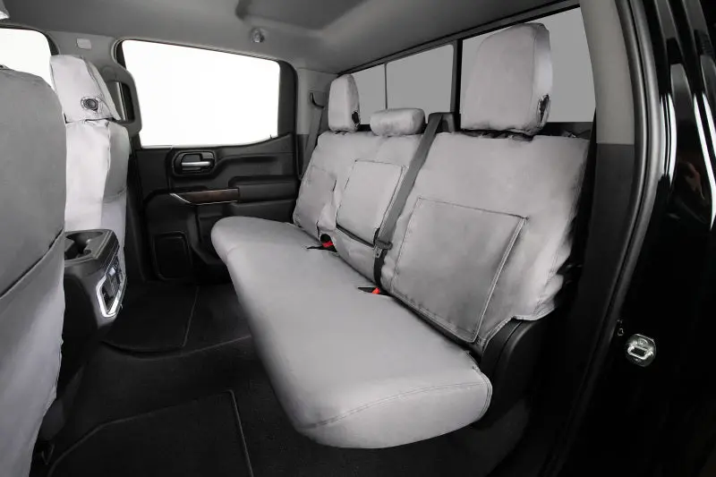 Covercraft Grey Polycotton Seatsavers For 2002–2003 Ford Supercrew Front Seats 1