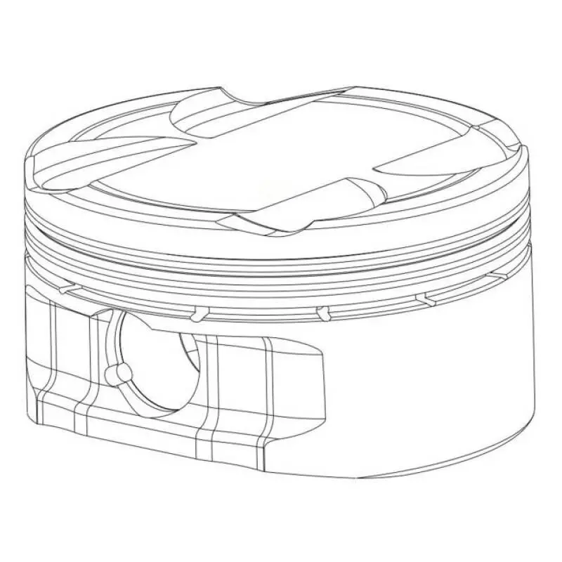 Cp Custom Piston & Ring Set – Mitsubishi 4B11 Turbo (Evo X), 89.5Mm Bore, 4-Piece Kit 1