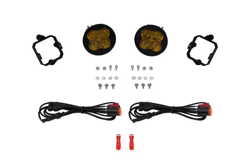 Diode Dynamics Ss3 Sport Fog Light Kit – Yellow Sae-Compliant, Fits 2005–2007 Nissan Armada & 2004–2015 Titan 1
