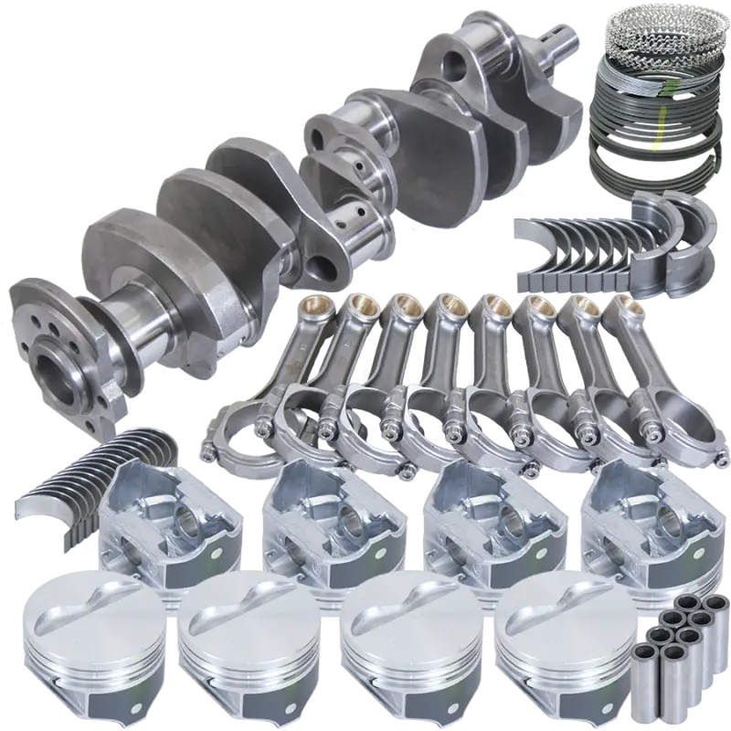 Eagle Specialty Products Balanced Rotating Assembly – Chevy 350, 3.75" Stroke Crank, 5.7" I-Beam Rods, 4.060" Pistons, Two-Piece Seal 1
