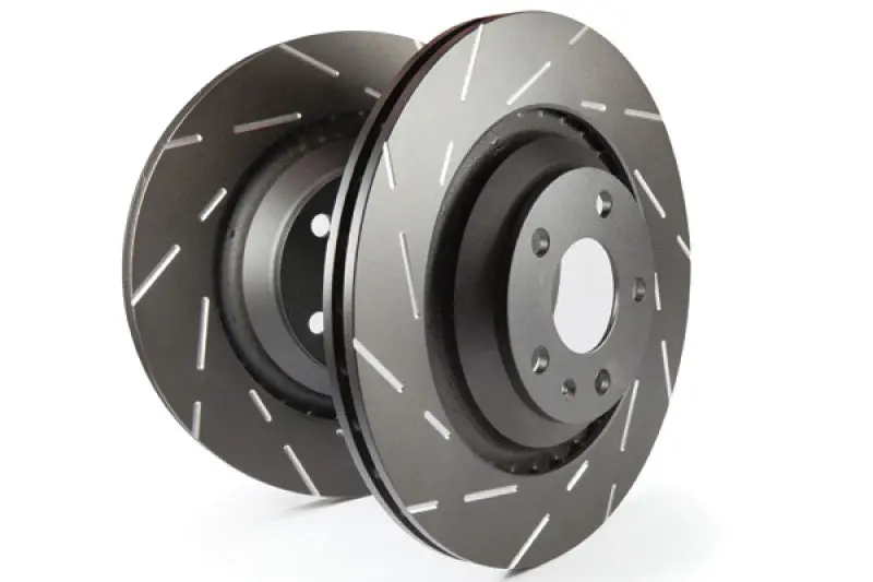 Ebc 2015+ Volvo Xc90 2.0L Turbo T5 Usr Slotted Front Rotors 1