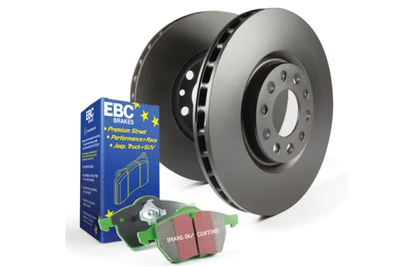 Ebc Greenstuff Brake Pad And Rk Rotor Performance Kit 1