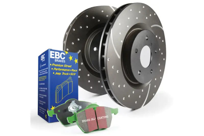 Ebc Greenstuff S3 Brake Kit – Performance Pads + Gd Series Rotors 1