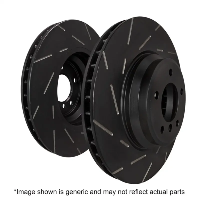 Ebc Usr Slotted Rear Brake Rotors For 2015–2021 Mercedes-Benz C300 (W205) 2