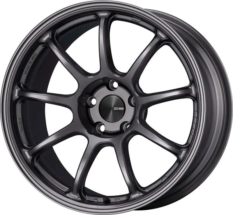 Enkei Pf09 Lightweight Alloy Wheel – 18X9 Inches, 5X114.3 Pcd, 30Mm Offset, 75Mm Bore, Dark Silver 1