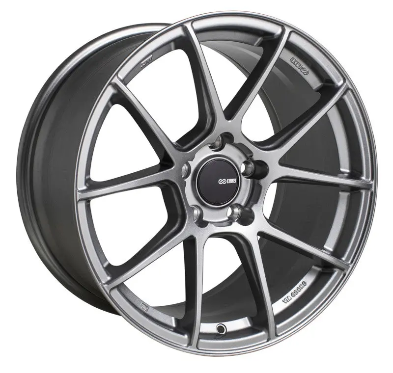 Enkei Ts-V 17X8 5X100 45Mm Offset 72.6Mm Bore Storm Grey Wheel 1