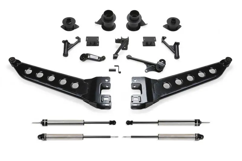 Fabtech 5-Inch Lift System For 2014–2018 Ram 2500 4Wd – Radius Arm Design With Coil Spacers And Dual-Mode Shocks 1