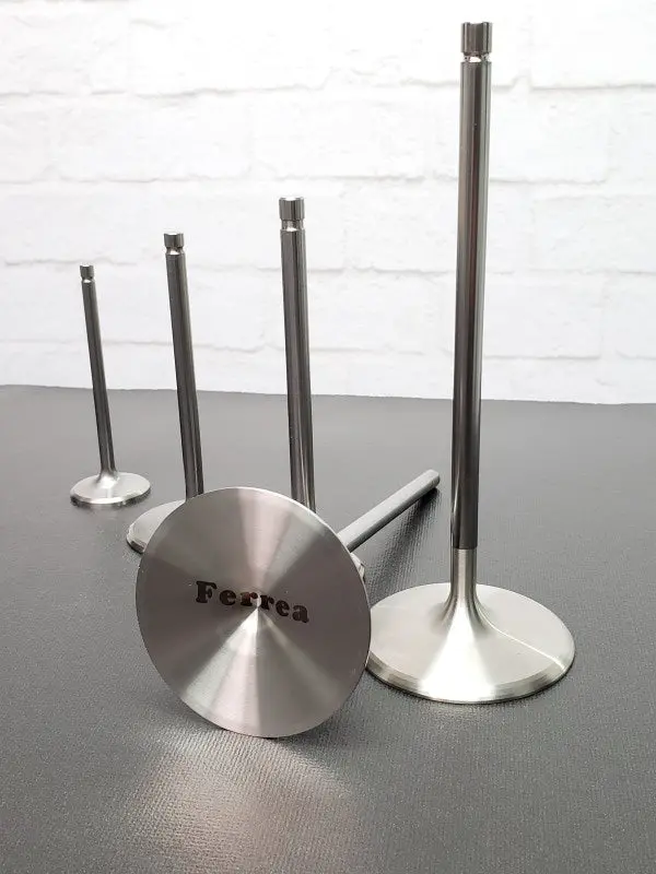 Ferrea High-Performance Intake Valves For Chevy/Chrysler/Ford Small-Block – 2.1", 12°, Ti Alloy (Set Of 8) 1