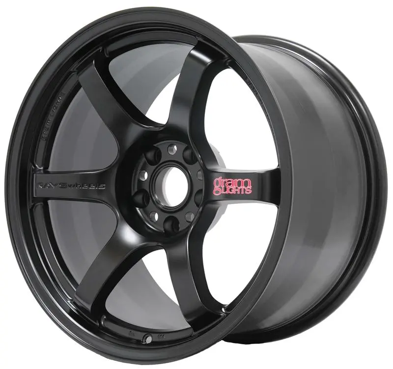 Gram Lights 57Dr 17X9 +22Mm Wheel – Semi-Gloss Black, 5X114.3 Bolt Pattern 1