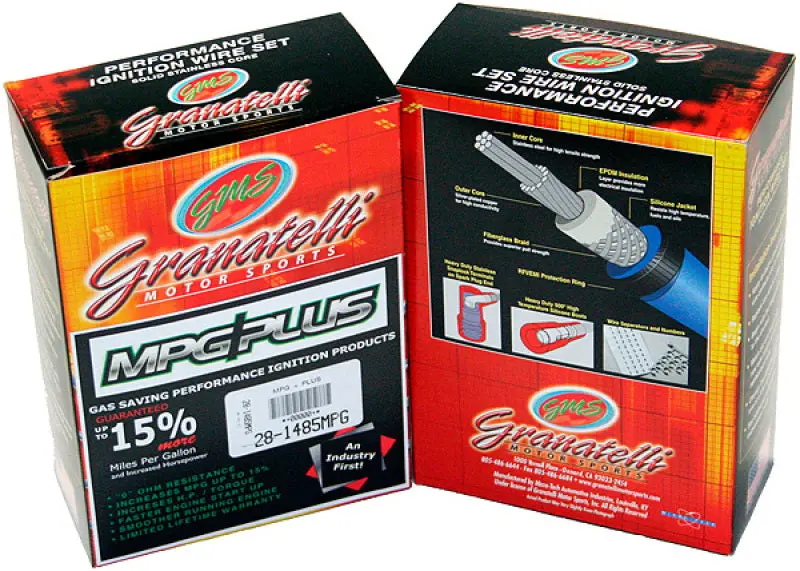 Granatelli High-Performance Ignition Wires — Coil-On-Plug Design For 1999–2003 Suzuki Vitara & Grand Vitara 2.5L V6 1