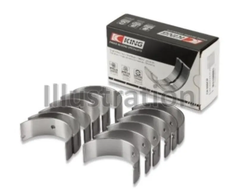 King Chrysler 2.7L (Od+.002) (Size 1.0) Connecting Rod Bearing Set 1